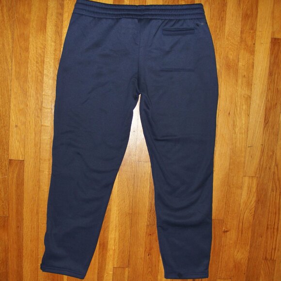 Adidas Stadium Tapered Pants Womens L Navy Blue White - Picture 5 of 7